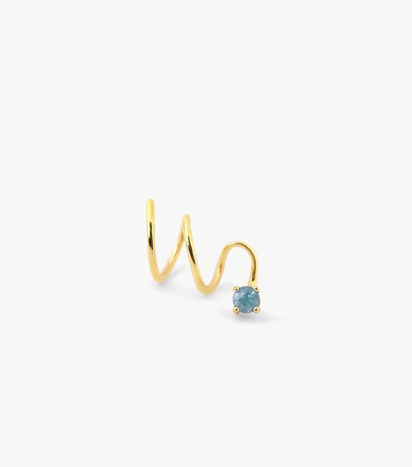 PIERCING TWIST DE ORO Y TURMALINA ROSA-LJ1.OA.11.GL.003.A.D