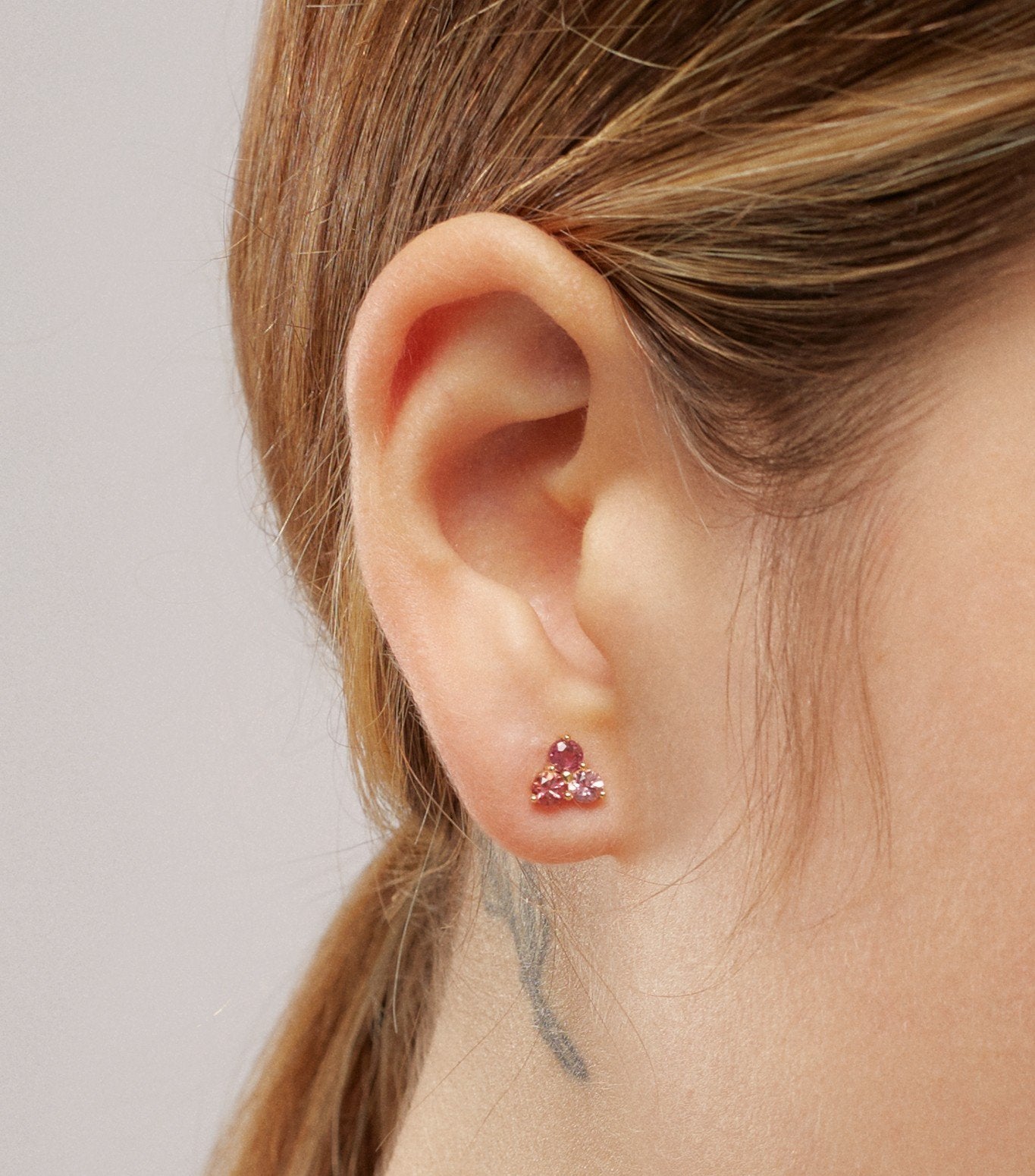 PENDIENTES DE ORO Y TRES TURMALINAS DEGRADE-LJ1.OA.13.GL.002.A