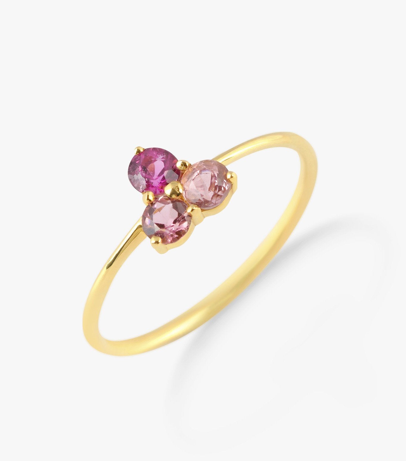 ANILLO DE ORO Y TRES TURMALINAS DEGRADE ROSA-LJ2.OA.21.GL.001.r.20