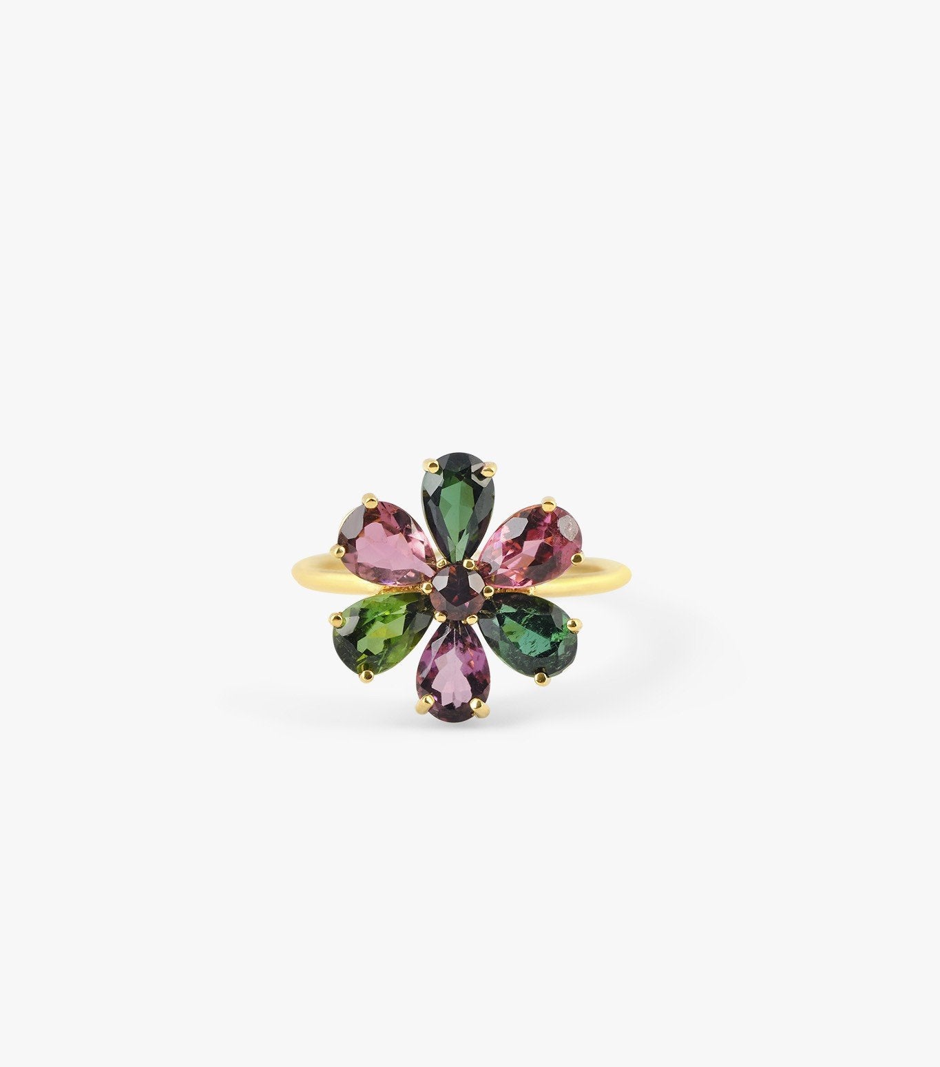 ANILLO ROSETÓN DE ORO Y TURMALINA MULTICOLOR-LJ2.OA.21.DA.003.20