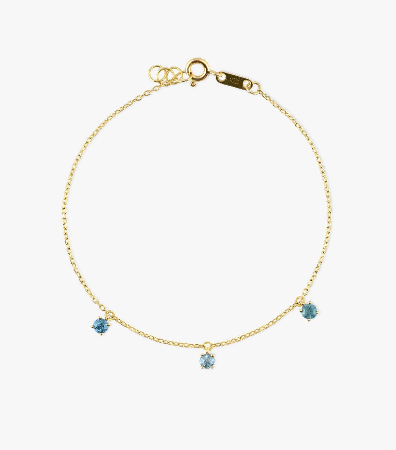 PULSERA DE ORO Y TURMALINA DEGRADE-LJ4.OA.41.GL.001.V
